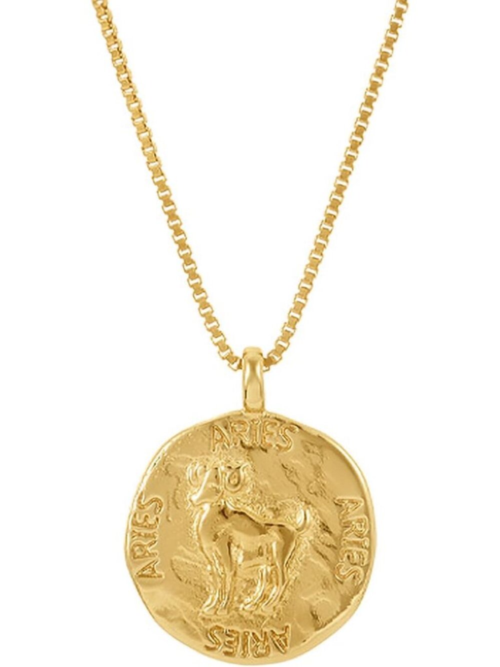 Aries Zodiac Coastal Necklace for Women